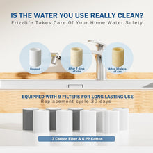 Load image into Gallery viewer, Lead-Free Brass Faucet Extender with Water Filtration - Perfect for Family Use
