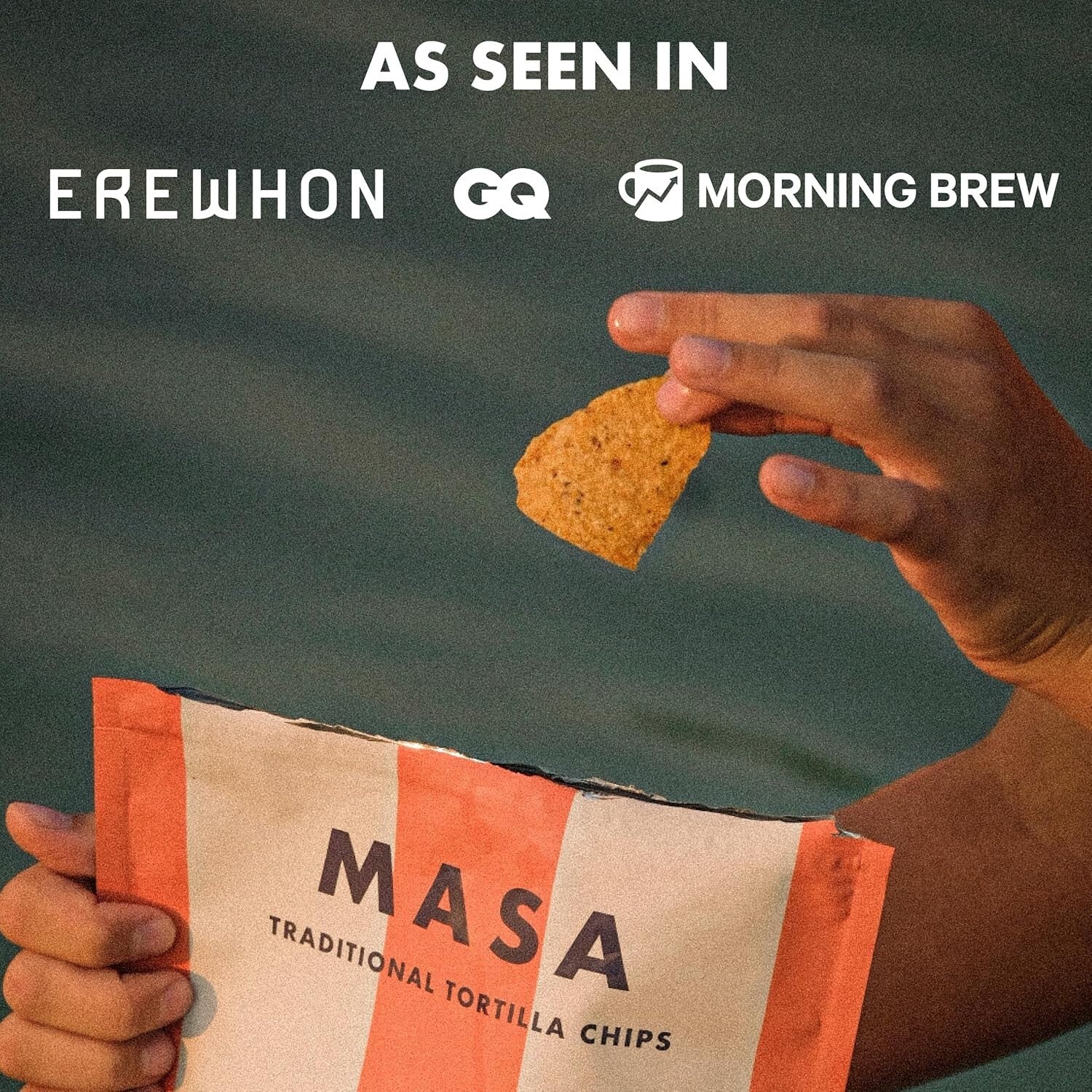 Naturally Grown Blue Corn Tortilla Chips with Sea Salt - 6 Pack of 5 Ounces