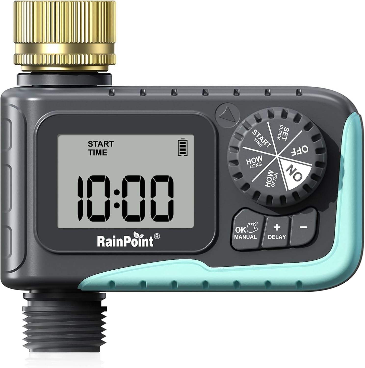 Digital Irrigation System with LCD Display for Easy Garden Watering Control