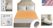 Load image into Gallery viewer, Comfort Feature Heated Mattress Pad with Smart Home Compatibility - Full Size