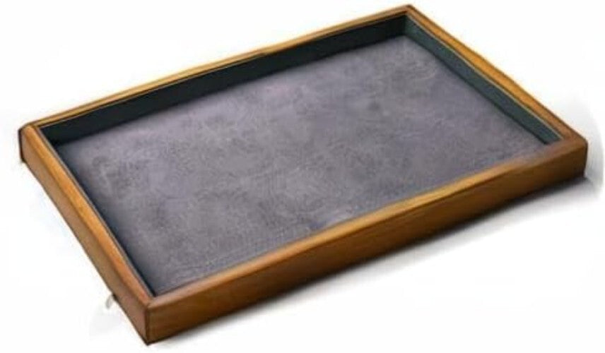 Luxury Grey Jewelry Display Tray - Perfect for Weddings, Birthdays & Retail