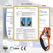 Load image into Gallery viewer, Durable Hand Ascender and Foot Loop Ascender Set - Secure Rope Climbing Aid