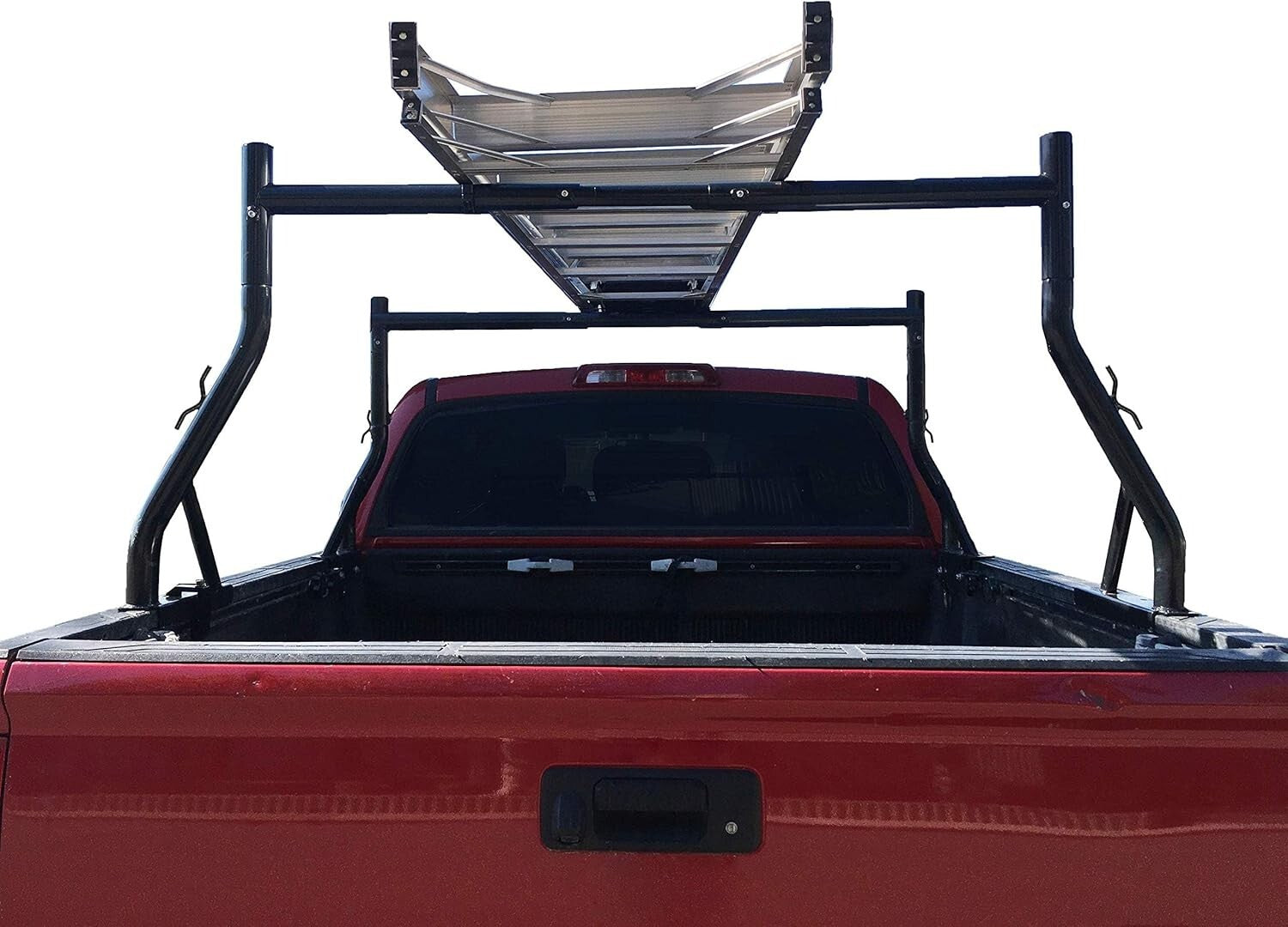 800 LB Adjustable Heavy-Duty Steel Truck Bed Rack - Perfect for Ladders & Lumber