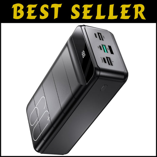 22.5W Power Bank - 60000mAh Battery Pack with Fast Charging & Multiple Outputs