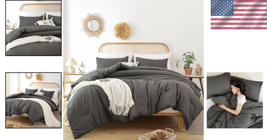 Elegant Bohemian Oversized King Comforter 128x120 with 2 Matching Pillowcases