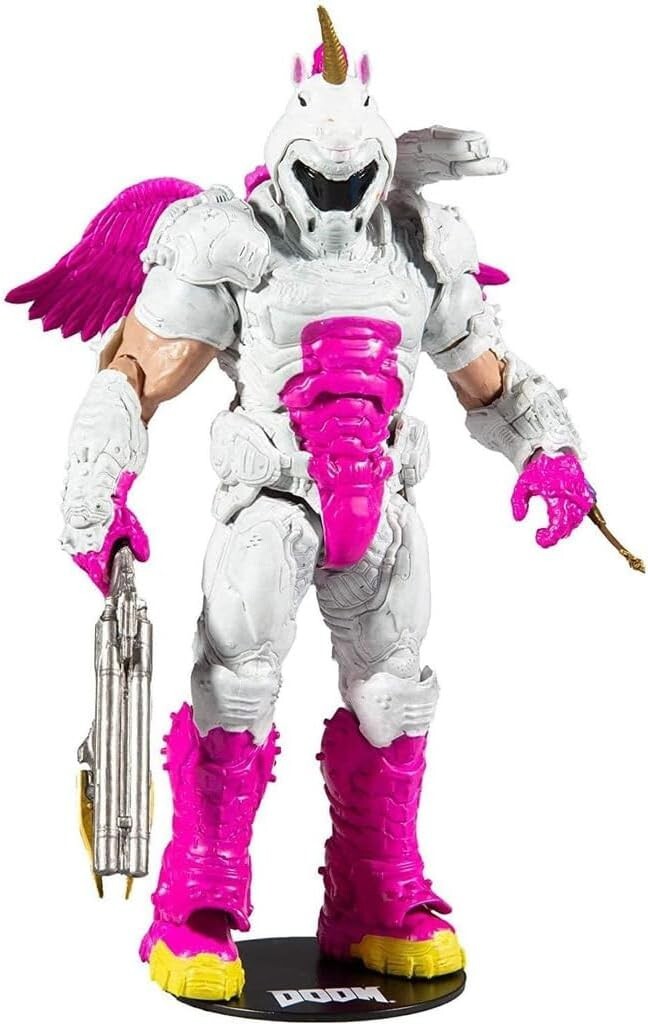 Twitch Prime Exclusive DOOMicorn Slayer: 7" Action Figure with Accessories