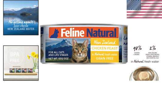 Hydration Boosting Chicken Feast Pate - 24 x 3 Ounce Grain-Free Cat Meals