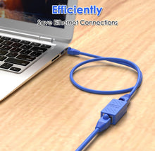 Load image into Gallery viewer, Plug and Play RJ45 Couplers - 20 PCS Female Ethernet Connectors, Corrosion-Proof