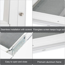 Load image into Gallery viewer, Weather-Resistant 2-Pack Small Aluminum Shed Windows with Adjustable Ventilation