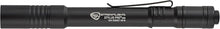 Load image into Gallery viewer, Portable 350-Lumen Black Penlight with USB Recharge and Holster for Outdoor Use