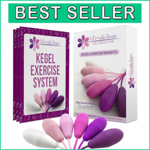 Load image into Gallery viewer, Premium 6 Silicone Kegel Exercisers with Natural Biofeedback - Easy &amp; Effective