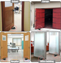 Load image into Gallery viewer, Heavy-Duty Rubber Door Stopper Wedge - Non-Scratching &amp; Versatile, 4 Pack