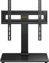 Load image into Gallery viewer, Universal Swivel TV Stand for 32''-65'' TVs - Height Adjustable with Glass Base