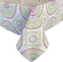 Load image into Gallery viewer, Modern Geometric 60” x 120” Tablecloth - Stylish for Indoor and Outdoor Use