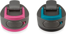 Load image into Gallery viewer, Stylish Juniper &amp; Dragonfruit Water Bottle Set - Keeps Drinks Cold for 24 Hours