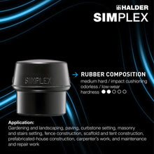 Load image into Gallery viewer, AR Simplex 22 oz Soft-Face Mallet for Professionals - Rugged &amp; Reliable