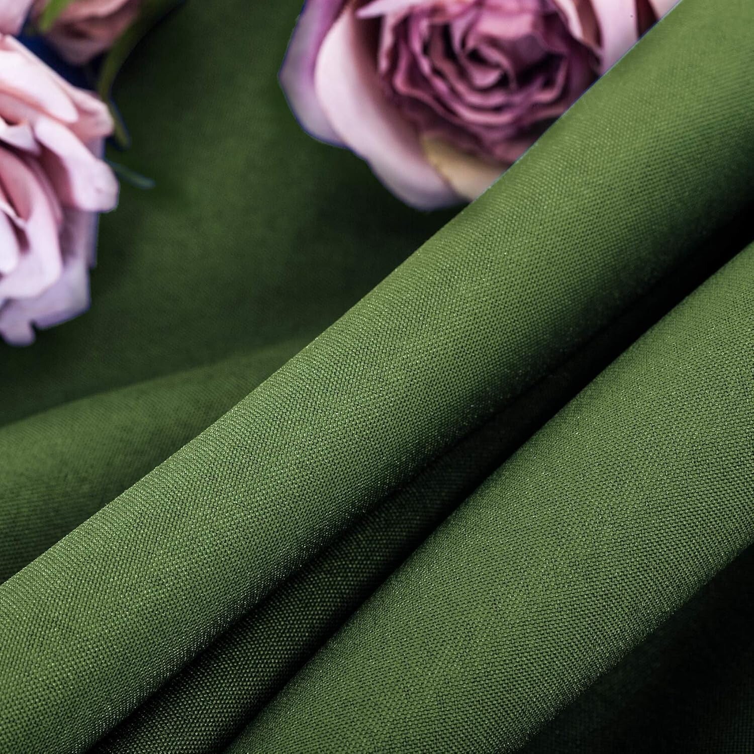 2-Pack 90x132 Inch Willow Polyester Rectangular Tablecloths for Elegant Events