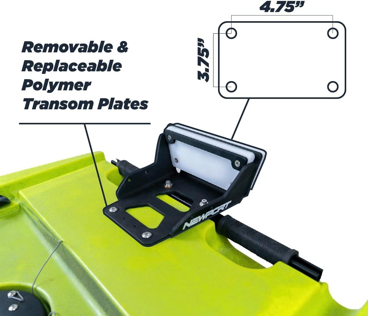 3HP Electric Trolling Motor for Kayaks - Durable, Portable & Corrosion Resistant