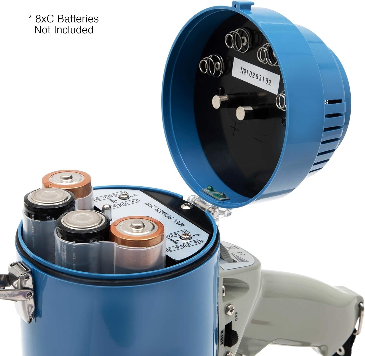 Compact Megaphone with Adjustable Power - Ideal for Emergencies and Gatherings