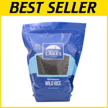 Load image into Gallery viewer, Bulk 5-Pound All Natural Wild Rice from Minnesota - Perfect for Healthy Meals
