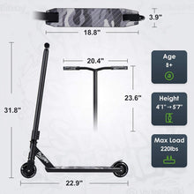 Load image into Gallery viewer, Complete Trick Stunt Scooter for Youth - Lightweight, Compact &amp; Ready for Action