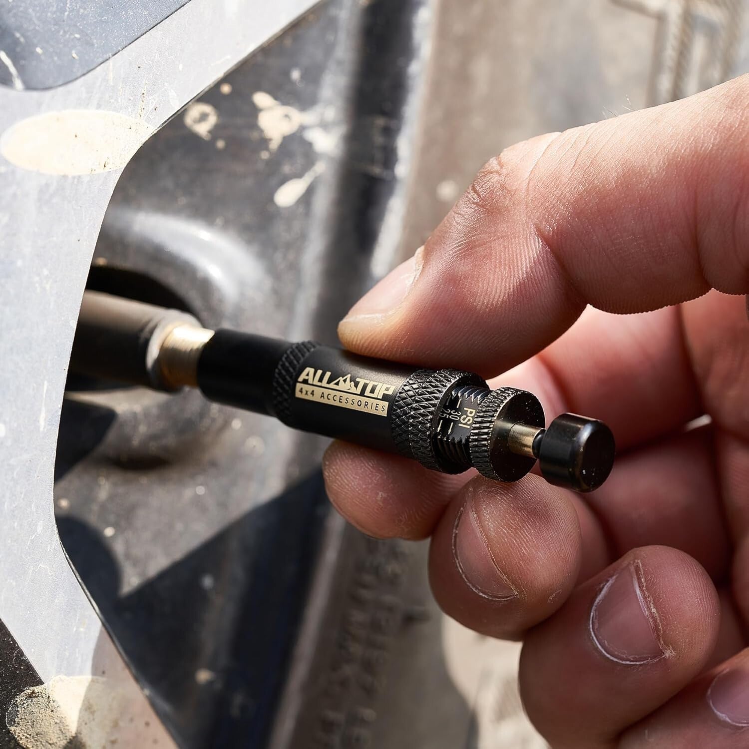 Adjustable Auto-Stop Tire Deflator Kit 10-30 PSI - Offroad Adventure Essential