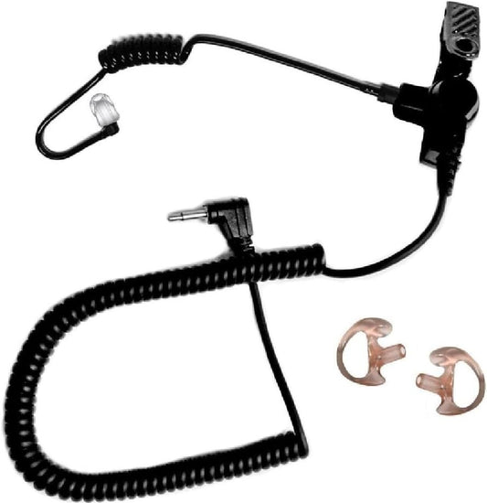 EP1089SC Professional Radio Communication Earpiece with Retractable Cable