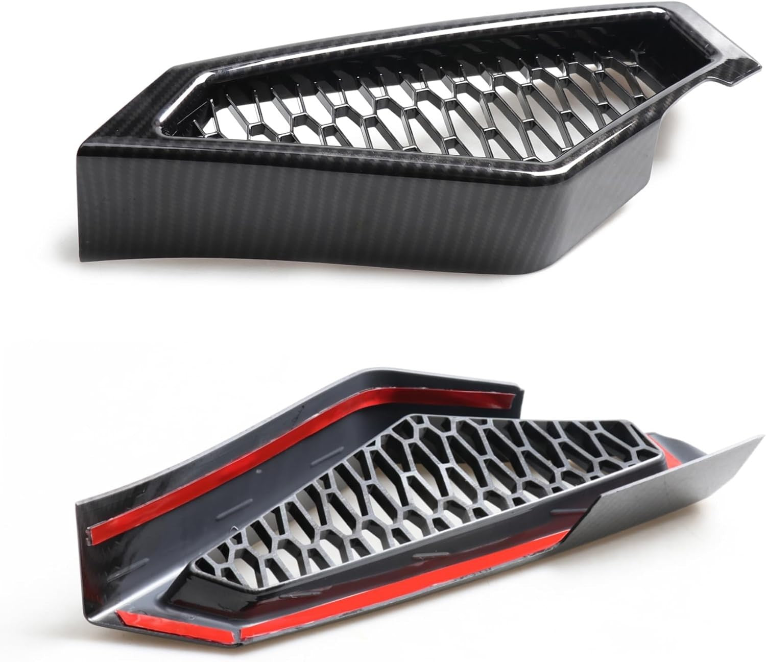 Custom Fit Carbon Black Front Mesh Grill Cover for 2020-2025 Polaris RZR PRO XP