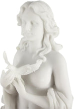 Load image into Gallery viewer, Marble Finish Greek Goddess of Love Statue - Artisan Handcrafted 10" Figurine