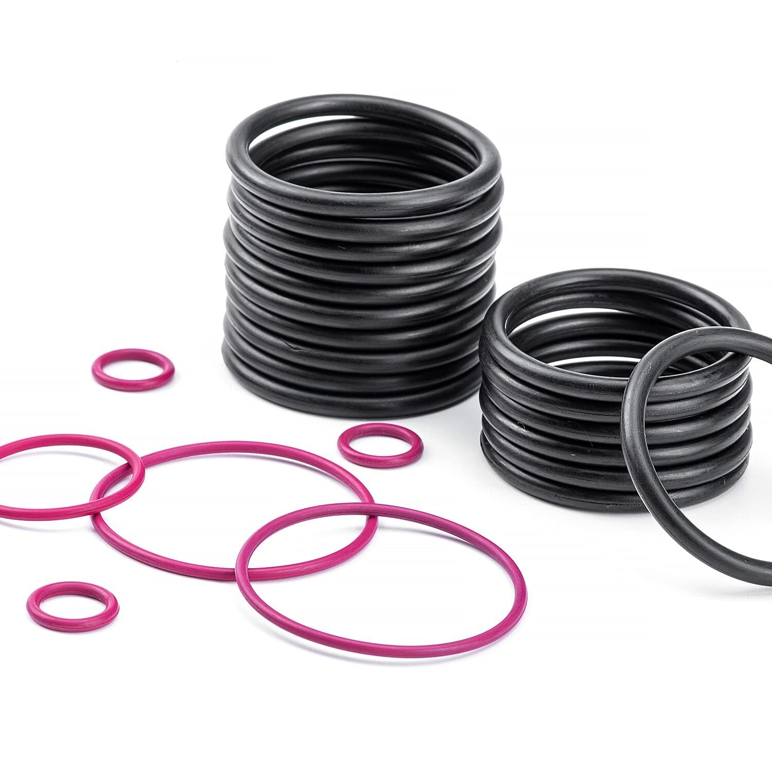 Durable Nitrile 90D O-Ring Kit - 32 Parts for CAT Excavator Hydraulic Fittings