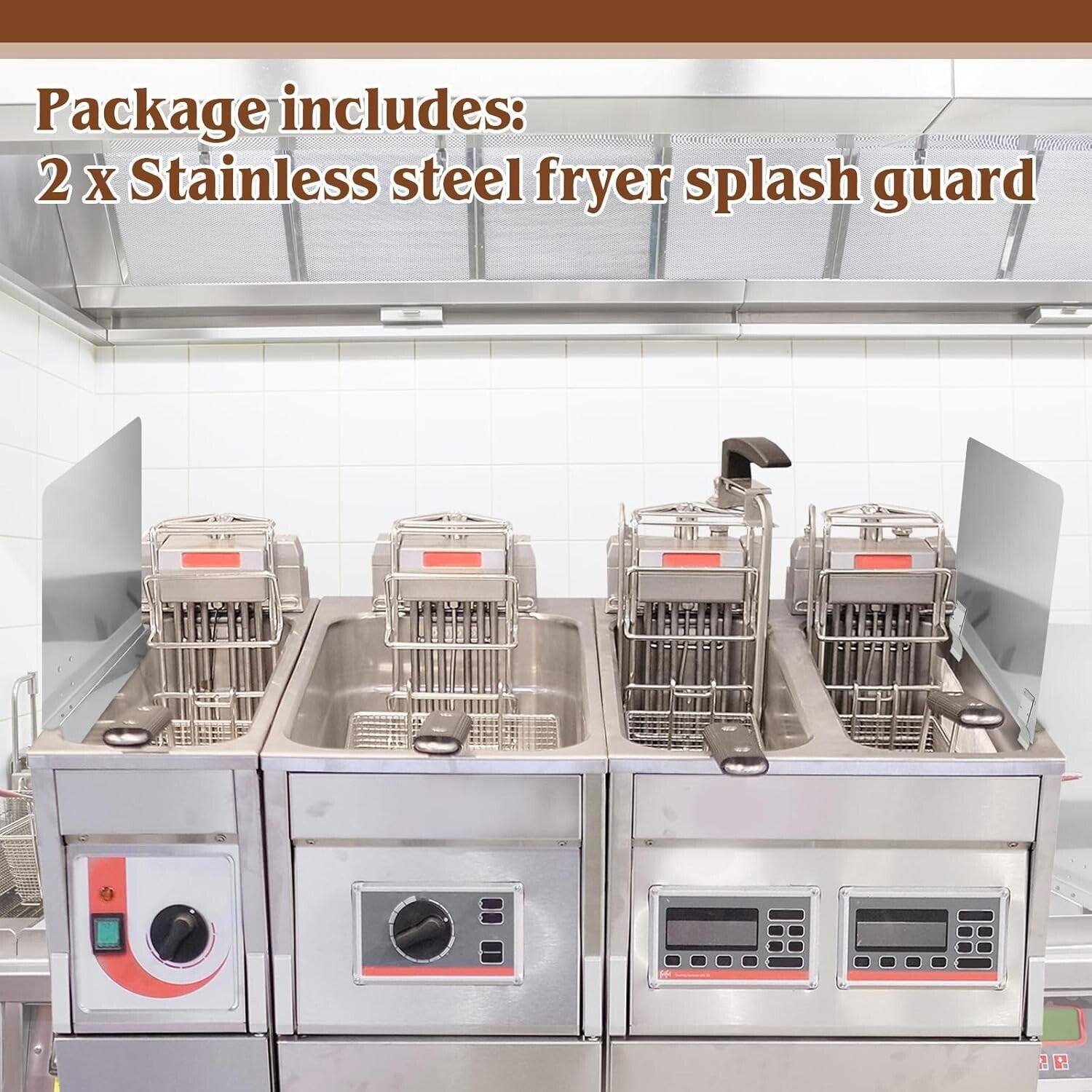 Foldable 3-Panel Oil Splash Guard for Effortless Kitchen Cleanup - 20.5” Width