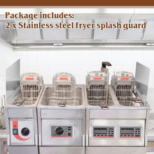 Load image into Gallery viewer, Foldable 3-Panel Oil Splash Guard for Effortless Kitchen Cleanup - 20.5” Width