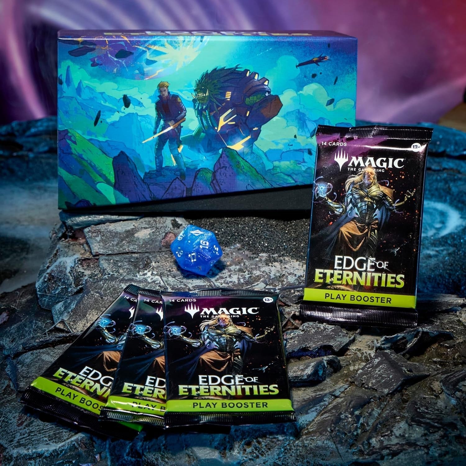 Explore the Multiverse with Edge of Eternities MTG Bundle - 9 Boosters & Extras