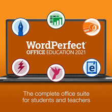 Load image into Gallery viewer, WordPerfect Office Education 2021: Powerful Tools for Academic Success [PC Disc]