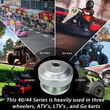 Load image into Gallery viewer, Lightweight 40 Series Torque Converter for Go Karts &amp; ATVs - 8-16hp Compatible