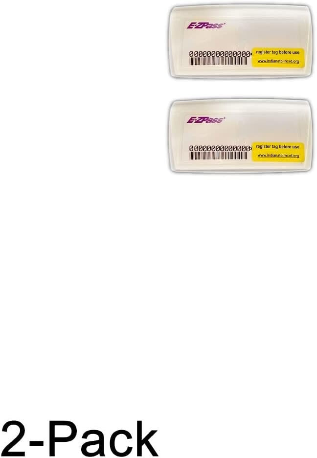 E-ZPass Transponder 2-Pack for Indiana Toll Road - Easy Activation Included
