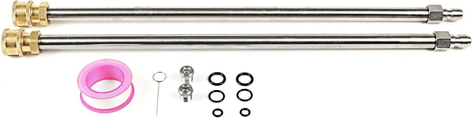 Efficient 16.5" Pressure Washer Surface Cleaner with Rotating Jets - 4000 PSI