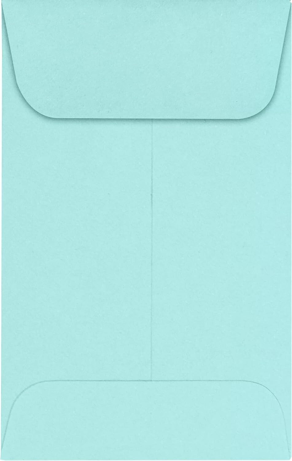 Elegant Mini Coin Envelopes - 1000 Count | Seafoam Blue | Durable & Stylish