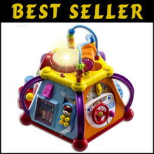 Load image into Gallery viewer, Interactive Educational Activity Cube for Toddlers Aged 1-3 - 15 Engaging Sides