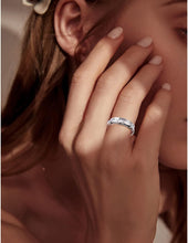 Load image into Gallery viewer, Handcrafted Sterling Silver Anxiety Relief Ring - Elegant Spinner Design, Size 7