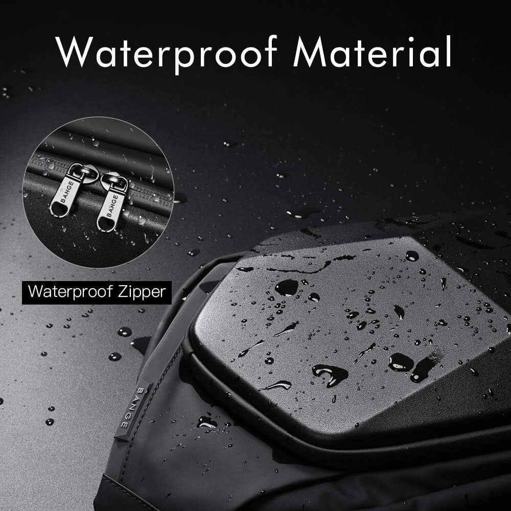 Modern Waterproof Sling Backpack - Reflective Safety & Anti-Theft for Adventures