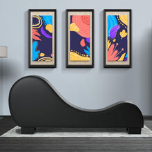 Load image into Gallery viewer, Stylish Midnight Black Chaise Lounge - Modern Accent for Relaxation &amp; Meditation