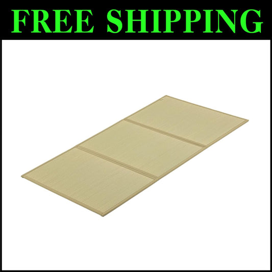 Traditional Rush Grass Tatami Mattress - Supportive Twin XL Sleeping Surface