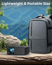 Load image into Gallery viewer, Lightweight Full HD Mini Projector with Built-in Speakers - Enjoy Anywhere!
