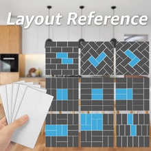Load image into Gallery viewer, DIY Glossy White Subway Tile – 3" x 6" Peel and Stick Wall Tiles for Kitchens