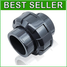 Load image into Gallery viewer, Reliable 4-Inch PVC Slip Union Adapter for Plumbing and Irrigation - Schedule 80
