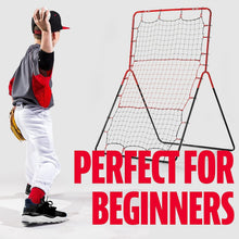 Load image into Gallery viewer, Multi-Angle Pitching Target &amp; Heavy-Duty Baseball Rebounder for Young Athletes