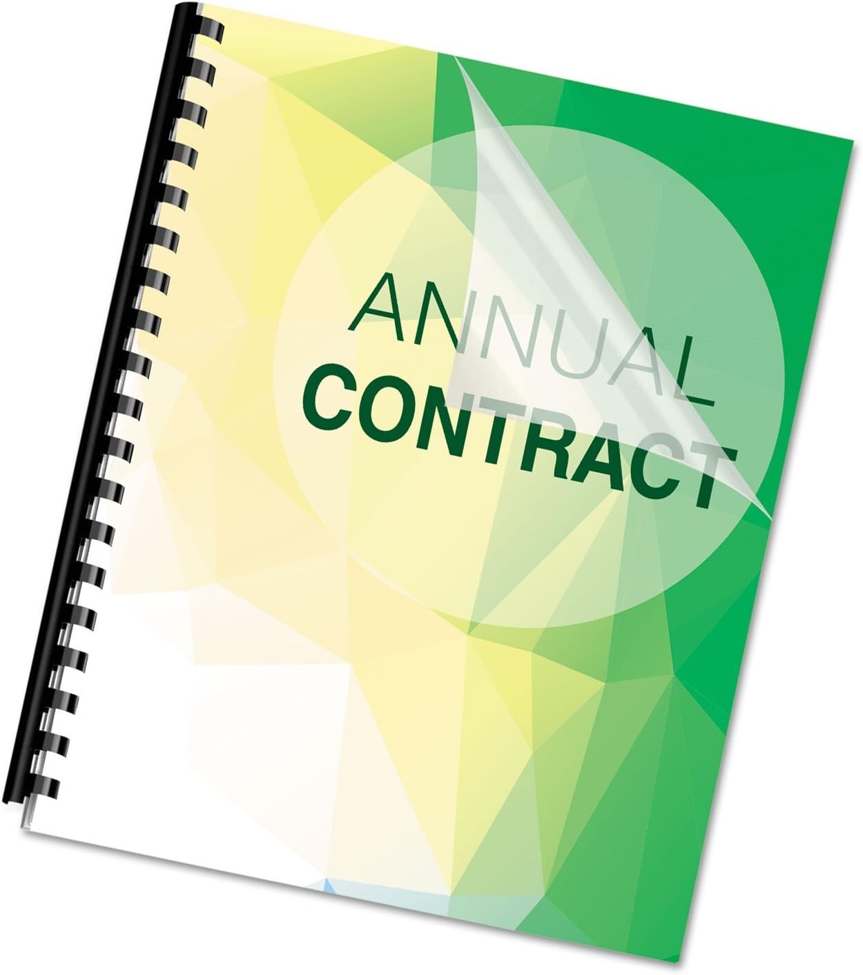 200 Pack Durable 8mil Clear PVC Binding Covers - For Documents & Presentations