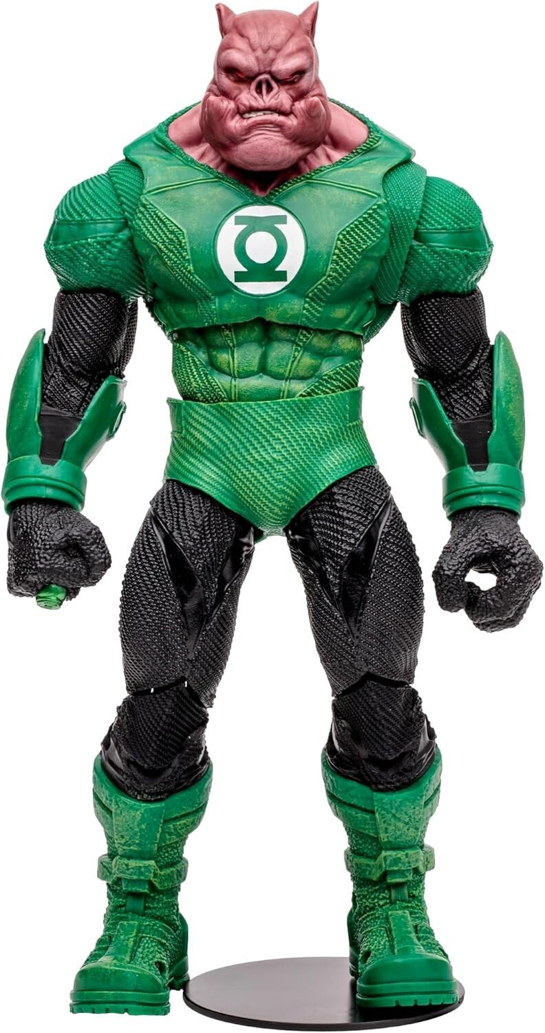 Detailed 7-Inch Kilowog & Green Lantern Action Figures with Collectible Cards