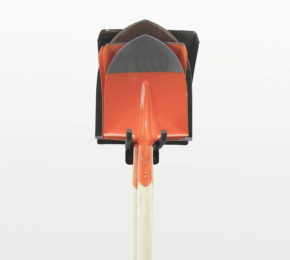 Durable Wall-Mounted Garage Hooks - Set of 4 Heavy Duty 12.4 Inch Organizers